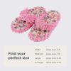 imageSnoozies Fuzzy Flip Flop Pedicure Slippers for Women Indoor Washable Fluffy Thong Slippers Comfortable Open Toe House Slippers NonSkid Sole Spa GiftsLt Pink