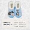 imageSnoozies Pairable Slipper Socks  NonSlip Fuzzy Cat Slippers for WomenBluecat