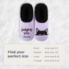 imageSnoozies Pairable Slipper Socks  NonSlip Fuzzy Cat Slippers for WomenJudging You Silently