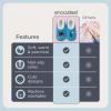 imageSnoozies Pairable Slipper Socks  NonSlip Fuzzy Cat Slippers for WomenPeekabooblue
