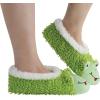 imageSnoozies Whimsical Cute Animal Slipper Socks for Women Cat Slippers Animal Slippers Valentine Gifts for Women 2024Green