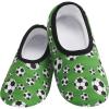 imageSnoozies Skinnies slipper socks for Women  NonSlip slipper socks with Lightweight and Soft Sherpa Lining  Foldable TravelSoccer