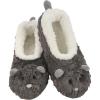 imageSnoozies Slipper Socks Animal Furry  Cozy Foldable Slippers for Women Non Slip Socks for Travel ampamp IndoorsMouse