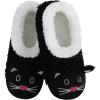 imageSnoozies Whimsical Cute Animal Slipper Socks for Women Cat Slippers Animal Slippers Valentine Gifts for Women 2024Black