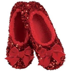 imageSnoozies Womens Glamour Bling BallerinaRed