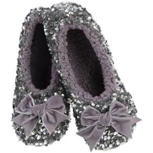 imageSnoozies Womens Glamour Bling BallerinaSilver