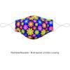 imageSnoozies 3Layer Washable Face Covering with Filters ampamp Nose BridgeDaisy