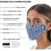 imageSnoozies 3Layer Washable Face Covering with Filters ampamp Nose BridgeDots