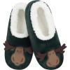 imageSnoozies Womens Slipper Socks  Cozy Slippers for Women  Fuzzy House Slippers for Indoor Use  Soft Sole SlippersMoose