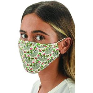 imageSnoozies 3Layer Washable Face Covering with Filters ampamp Nose BridgeSloths