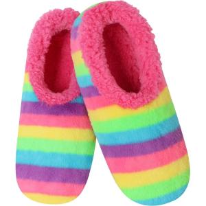 imageWarm SherpaLined Womens Indoor Slippers  Faux Fur NonSlip Sole  UltraCozy PullOn House Shoes  Soft Fleece Lining  AllSeason ComfortPinkst