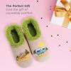 imageSnoozies Pairable Slipper Socks  Funny House Slippers for Women NonSlip Fuzzy Slipper Socks  Happy CamperHome is Where You Park It