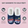 imageSnoozies Pairable Slipper Socks  Funny House Slippers for Women NonSlip Fuzzy Slipper Socks  Happy CamperThe Mountains Are Calling