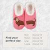 imageSnoozies Pairable Slipper Socks  Funny House Slippers for Women NonSlip Fuzzy Slipper SocksDachshund