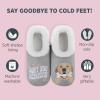 imageSnoozies Pairable Slipper Socks  Funny House Slippers for Women NonSlip Fuzzy Slipper SocksDont Stop Retrievin