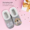 imageSnoozies Pairable Slipper Socks  Funny House Slippers for Women NonSlip Fuzzy Slipper SocksDont Stop Retrievin