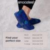 imageSnoozies Skinnies Slipper Socks Cozy Foldable Slippers for Women Non Slip Socks for Travel ampamp Indoors  Bright DaisyFireworks