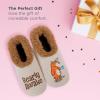 imageSnoozies Pairable Slipper Socks  Slippers for Women NonSlip Fuzzy Slipper SocksBearly Awake