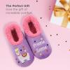 imageSnoozies Pairable Slipper Socks  Slippers for Women NonSlip Fuzzy Slipper SocksDrama Llama