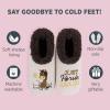 imageSnoozies Pairable Slipper Socks  Slippers for Women NonSlip Fuzzy Slipper SocksHorsin Around
