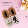 imageSnoozies Pairable Slipper Socks  Slippers for Women NonSlip Fuzzy Slipper SocksI Believe