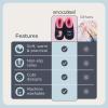 imageSnoozies Pairable Slipper Socks  Slippers for Women NonSlip Fuzzy Slipper SocksNight Owl