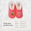 imageSnoozies Pairable Slipper Socks  Slippers for Women NonSlip Fuzzy Slipper SocksQueen Bee
