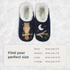 imageSnoozies Pairable Slipper Socks  Slippers for Women NonSlip Fuzzy Slipper SocksUp Owl Night
