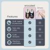 imageSnoozies Pairable Slipper Socks  Slippers for Women NonSlip Fuzzy Slipper SocksUp Owl Night