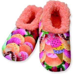 imageSnoozies SherpaLined Slipper Socks  Fuzzy and Cute Slippers for Women with NonSlip Sole  Ladies Warm SlippersPeach