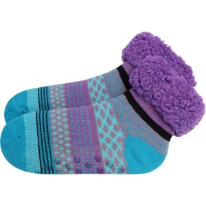 imageSnoozies Womens Fireside Sherpa Shortie Socks