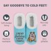 imageSnoozies Pairable Slipper Socks  NonSlip Fuzzy Slippers for WomenBulldog