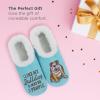 imageSnoozies Pairable Slipper Socks  NonSlip Fuzzy Slippers for WomenBulldog