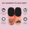 imageSnoozies Pairable Slipper Socks  NonSlip Fuzzy Slippers for WomenRuff Life
