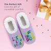 imageSnoozies Pairable Slipper Socks  NonSlip Fuzzy Slippers for WomenSpoil Your Dog