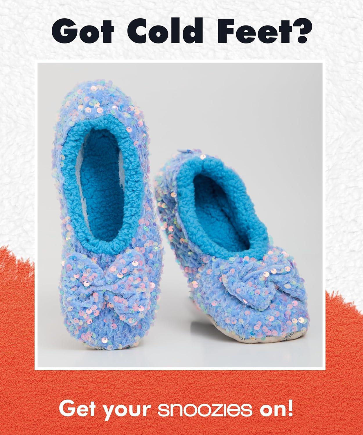 imageSnoozies Womens Glamour Bling BallerinaBlue