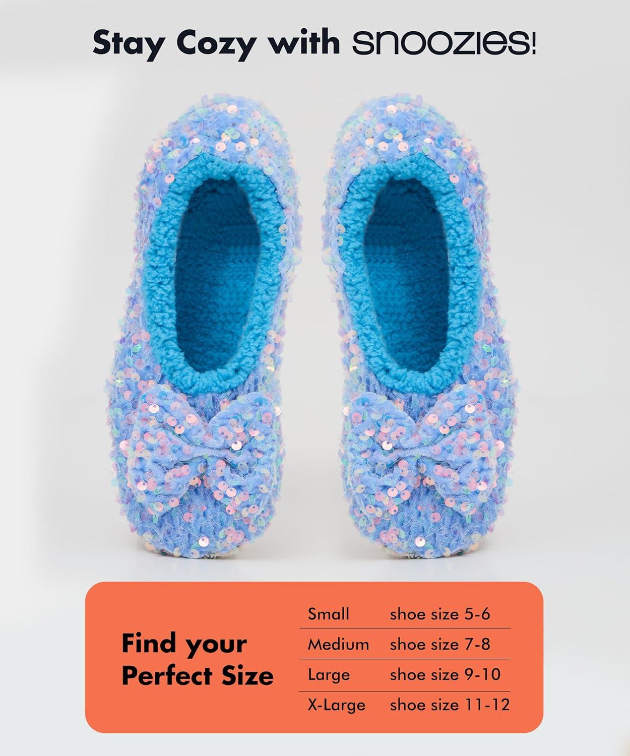 imageSnoozies Womens Glamour Bling BallerinaBlue