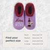 imageSnoozies Pairables Wine Slippers for Women Indoor Funny Slipper Socks with Soft Sherpa Lining and NonSkid Sole Wine GiftsAlexa Bring Me Wine