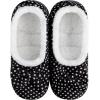 imageSnoozies Ballerina Slippers for Women with Bow  Cute Slipper Socks for Women Indoor  Non Skid Sole and Soft Sherpa LiningBwdot