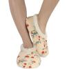 imageSnoozies Corduroy Slippers for Women with Memory Foam Insole SherpaLined Slipper Socks for Women NonSkidCream