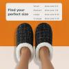 imageSnoozies Sparkle Tweed Slippers for Women with Sherpa Lining Memory Foam Slippers Indoor NonSkid SoleBlackWhite
