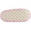 imageSnoozies Teddy Bear Faux Fur House Slippers for Women with Memory Foam Insole SherpaLined Slipper Socks NonSkidLight Pink