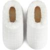 imageSnoozies Sparkle Tweed Slippers for Women with Sherpa Lining Memory Foam Slippers Indoor NonSkid SoleCream