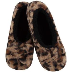 imageSnoozies Ballerina Slippers for Women with Bow  Cute Slipper Socks for Women Indoor  Non Skid Sole and Soft Sherpa LiningTan