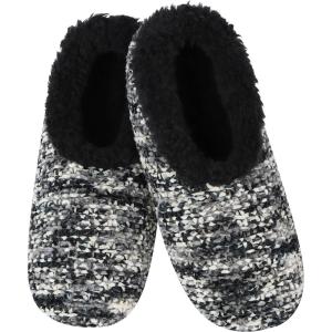 imageSnoozies Womens Slipper Socks  Slippers for Women  Fuzzy House SlippersBlack