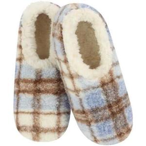 imageSnoozies Womens Slipper Socks  Slippers for Women  Fuzzy House SlippersBlue 1