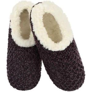 imageSnoozies Womens Slipper Socks  Slippers for Women  Fuzzy House SlippersDeep Purple