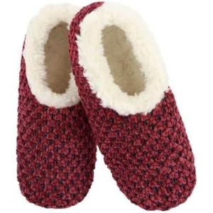 imageSnoozies Womens Slipper Socks  Slippers for Women  Fuzzy House SlippersWine