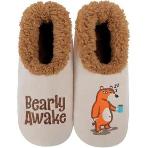 image:imageSnoozies Mens Pairables  Mens Slippers  House Slippers for Men Bearly Awake Xlarge