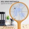 imageEndbug 2 Pack Electric Fly Swatter ampamp Handheld Bug Zapper Racket for Indoor and Outdoor